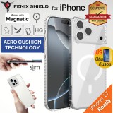 (แถมฟิล์ม) เคส FenixShield Tough Pro Clear สำหรับ iPhone 17 / 16e / 16 / 15 / 14 / 13 / Air / Plus / Pro / Max